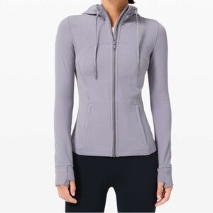 Lululemon Hooded Define Jacket in Peri Purple Nulu Size 6